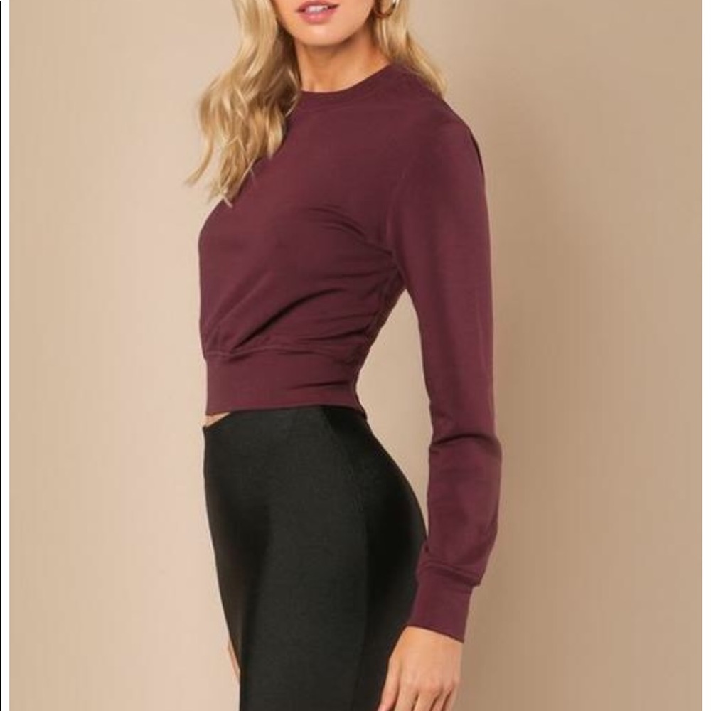 💎Lace Up-Back Sweater💎 - Picture 3 of 4